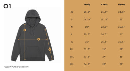 LL Printed - Hooded Sweatshirt - Unisex Adult