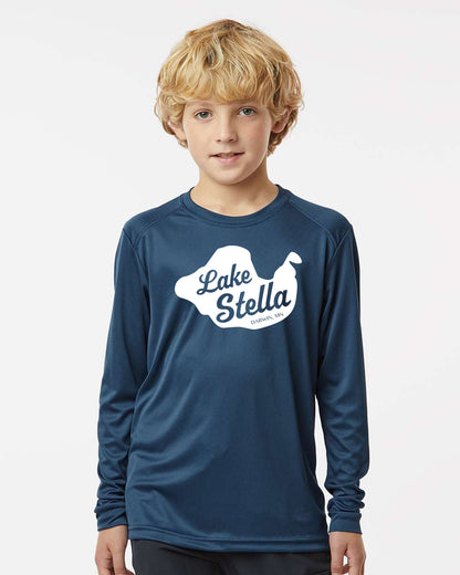 Lake Stella - Performance Long Sleeve T-Shirt (UPF 50+ protection) - Toddler/Youth