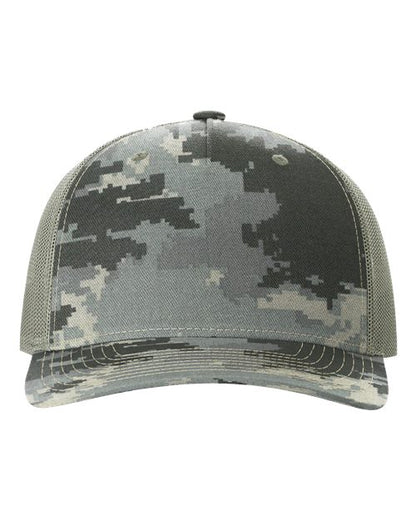 Printed Five-Panel Trucker Cap