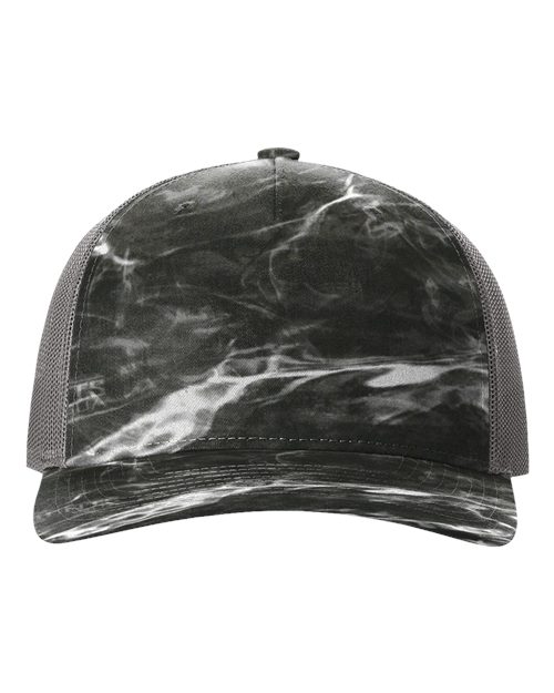 Printed Five-Panel Trucker Cap