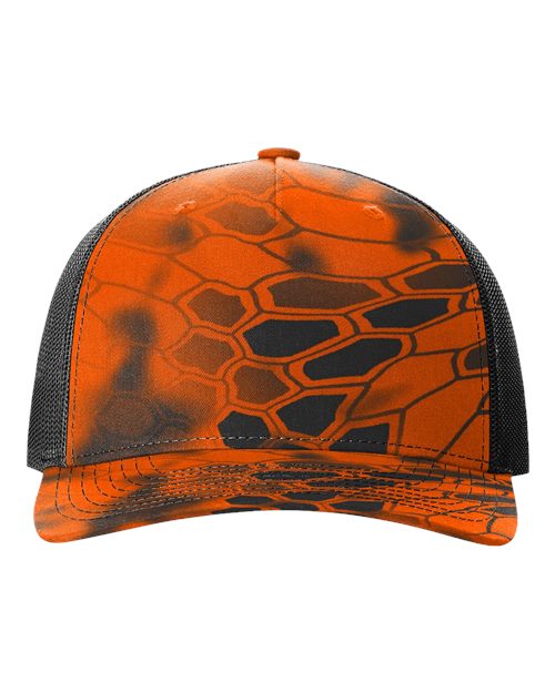 Printed Five-Panel Trucker Cap