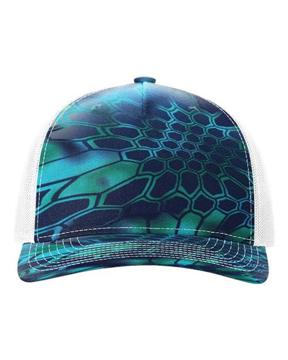 Printed Five-Panel Trucker Cap