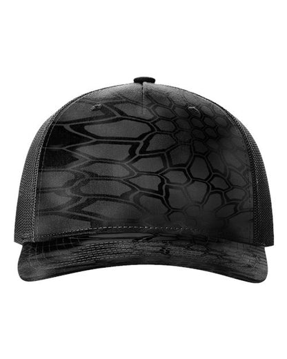 Printed Five-Panel Trucker Cap