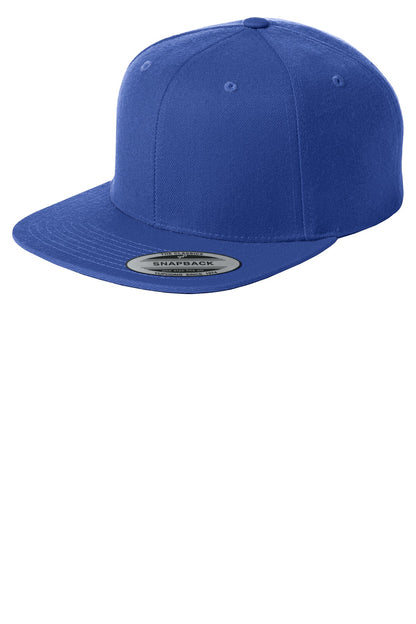 Yupoong® Flat Bill Snapback Cap