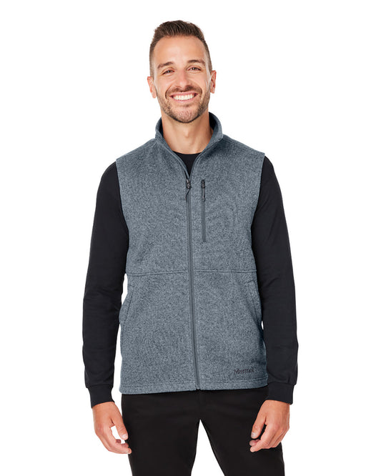 Men's Dropline Sweater Fleece Vest